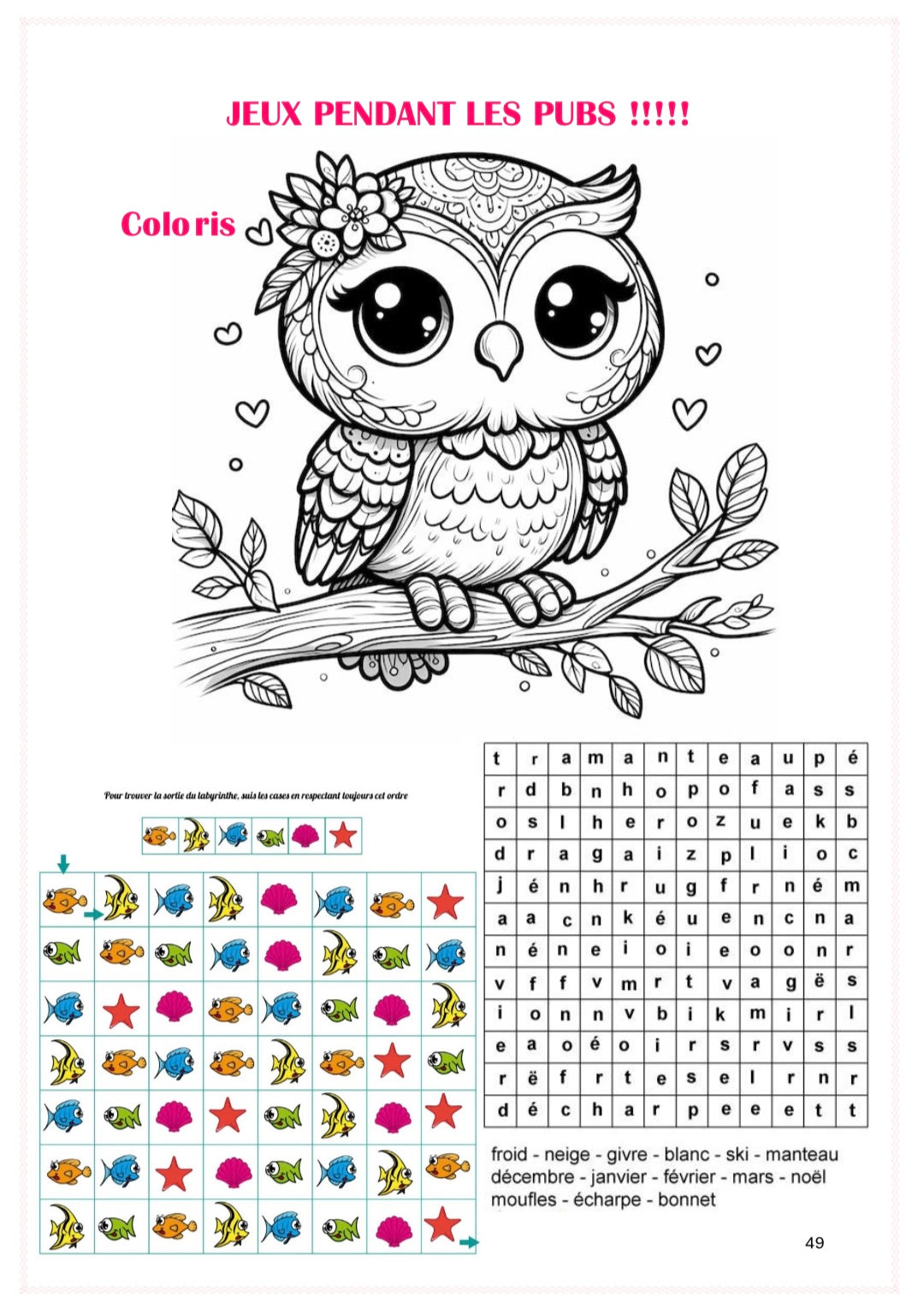 STAR ACADEMY - Carnet de bord