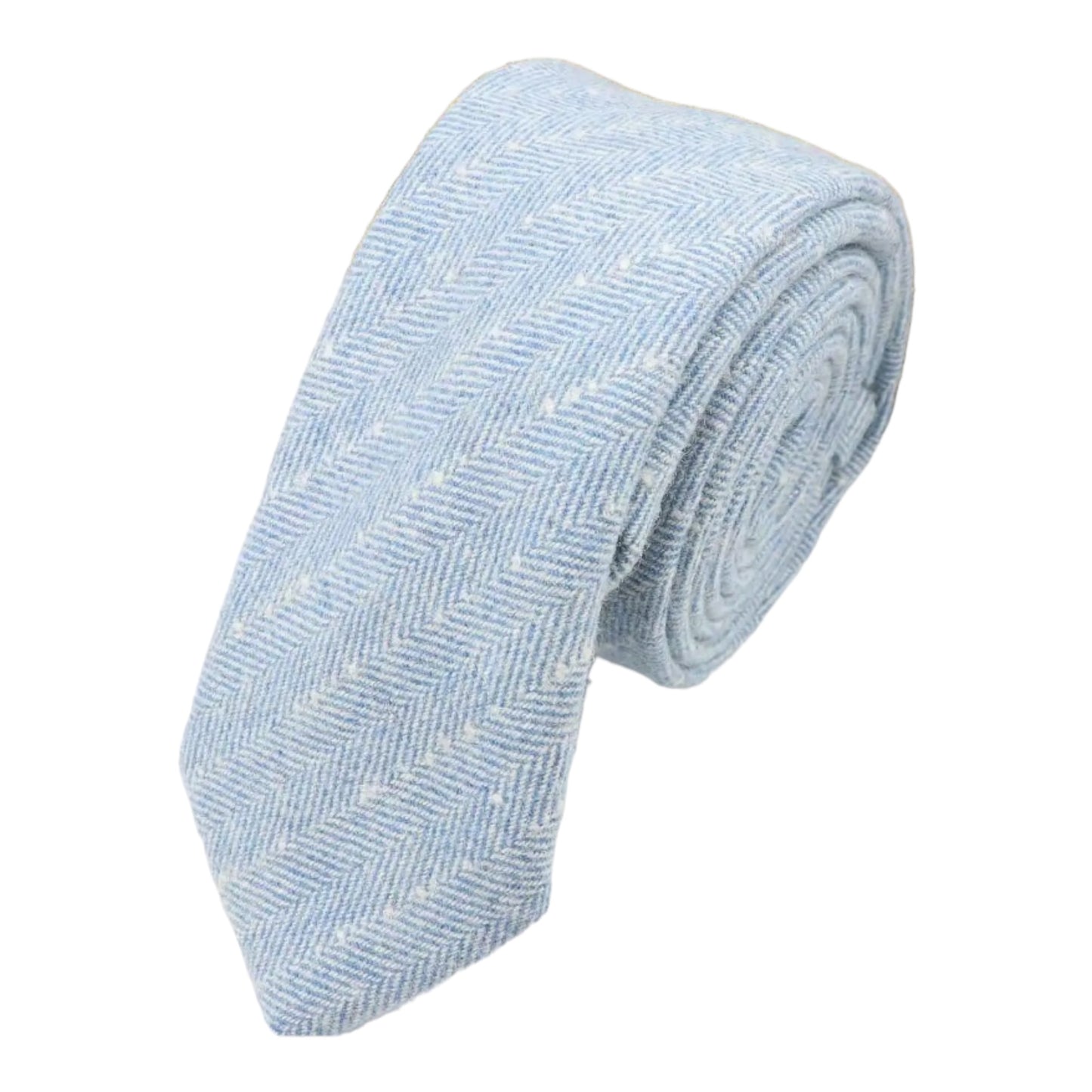 Cravates fines Bleu ciel pour Hommes