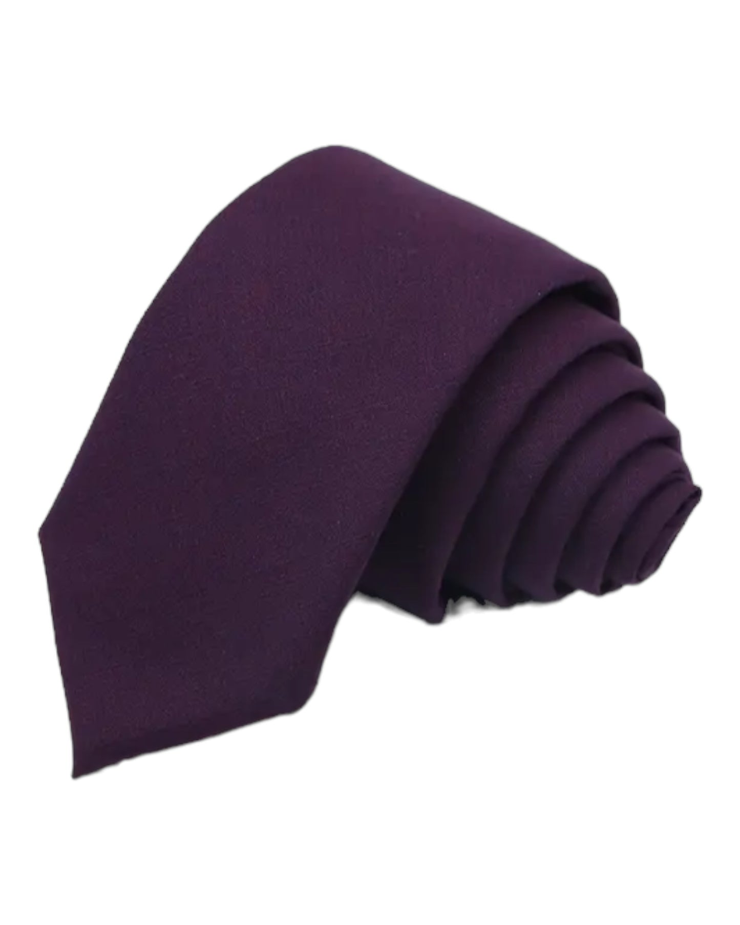 Cravates fines slim Violine pour Hommes