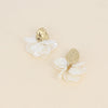MAÏNA - Boucles d’oreilles en nacres et en Acier Inoxydable