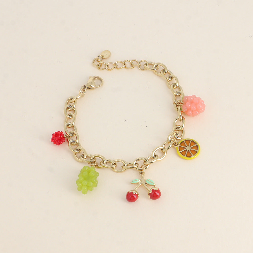 FRUITIZ - Bracelet breloque fruit
