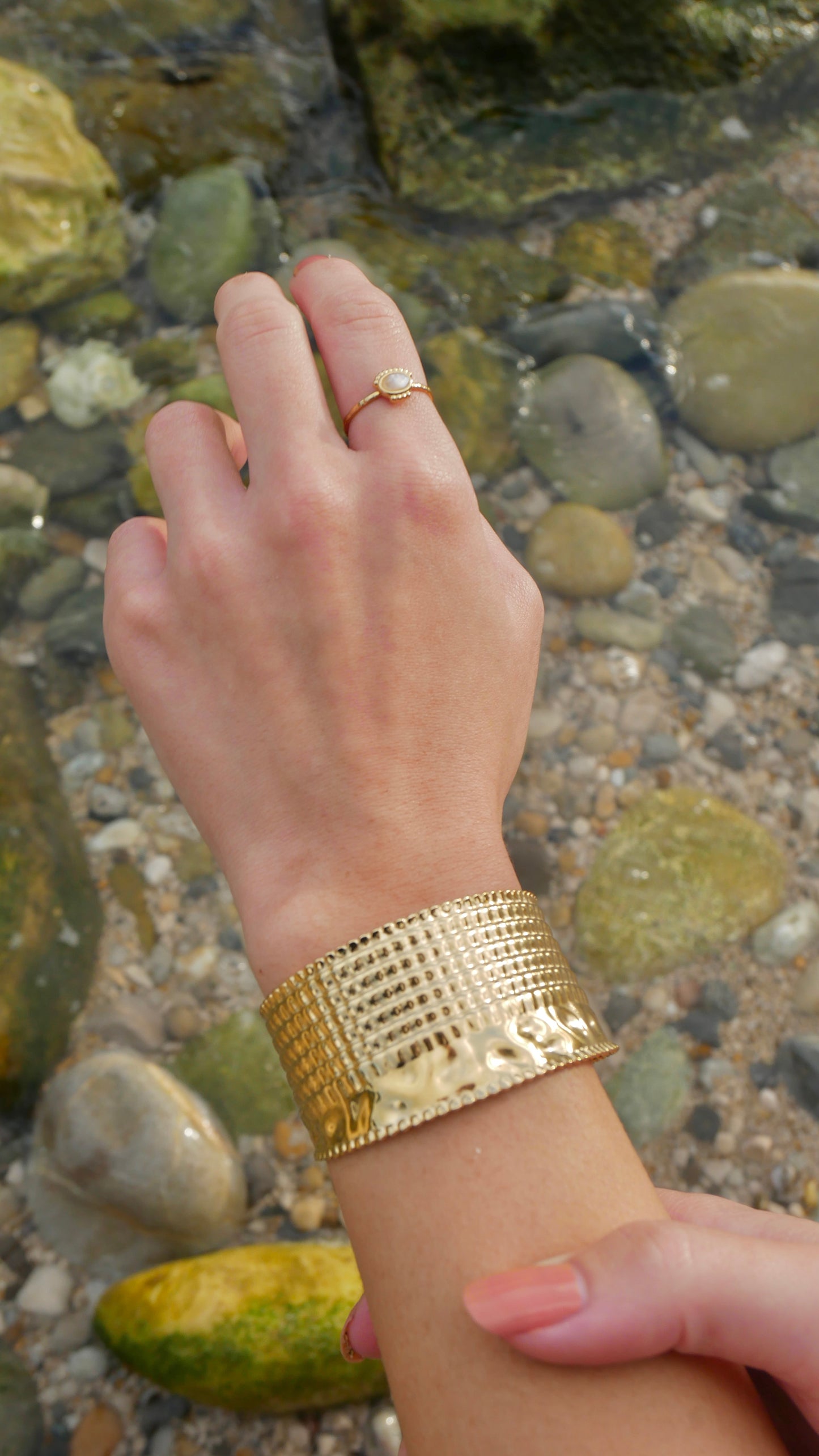 Bracelet Jonc en Acier Inoxydable - PAOLINA