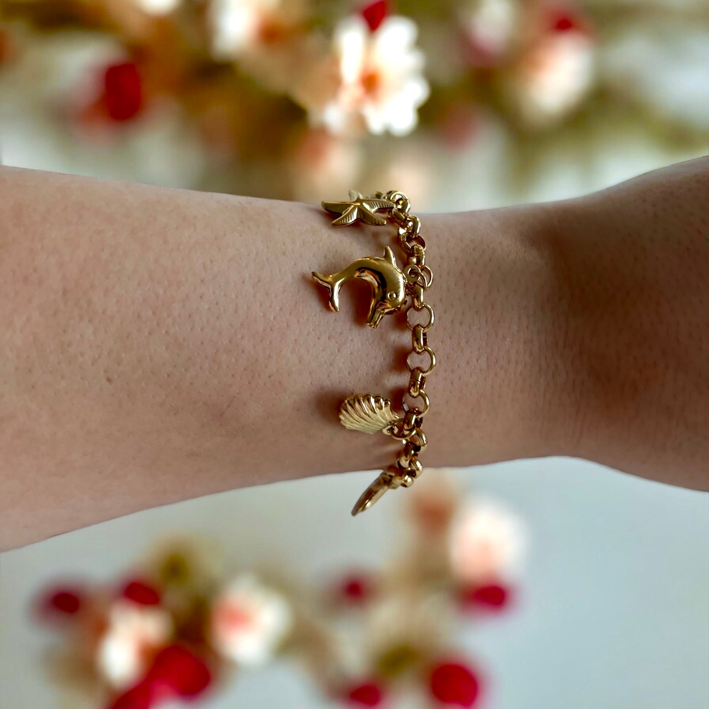 Bracelet en Acier Inoxydable dauphin