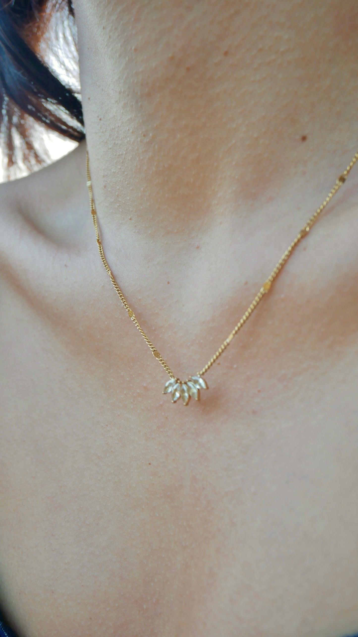 Collier en Acier Inoxydable or