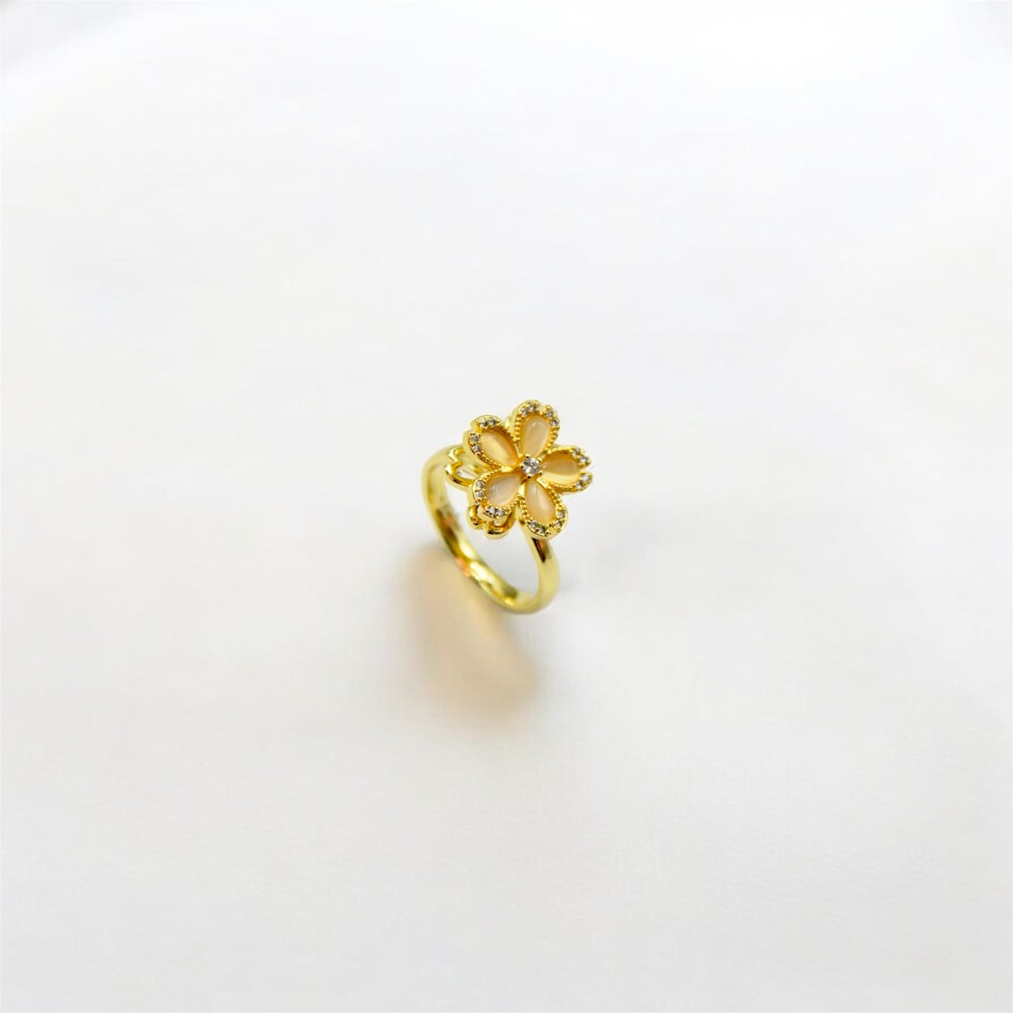 Bague Anti-Stress en Acier Inoxydable et réglable - FLORALI