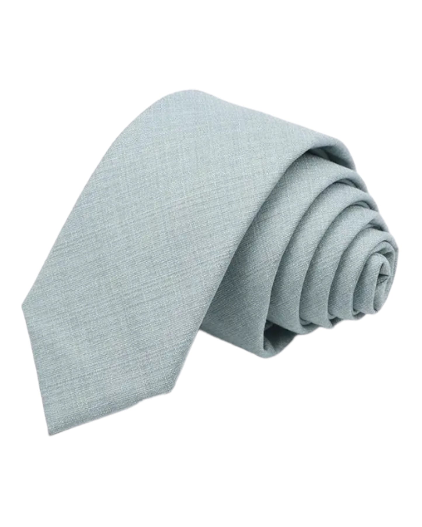 Cravates fines slim Bleu eau pour Hommes