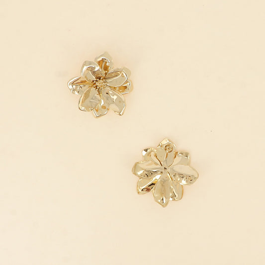 ROSA - Boucles d’oreilles fleur en Acier Inoxydable