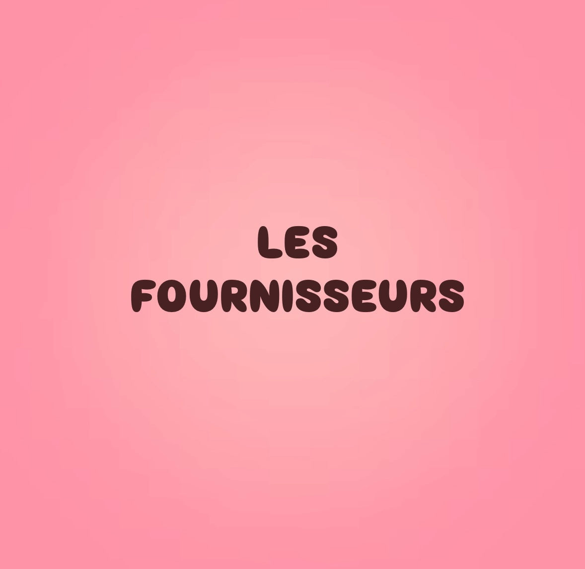 Catalogue de Fournisseurs