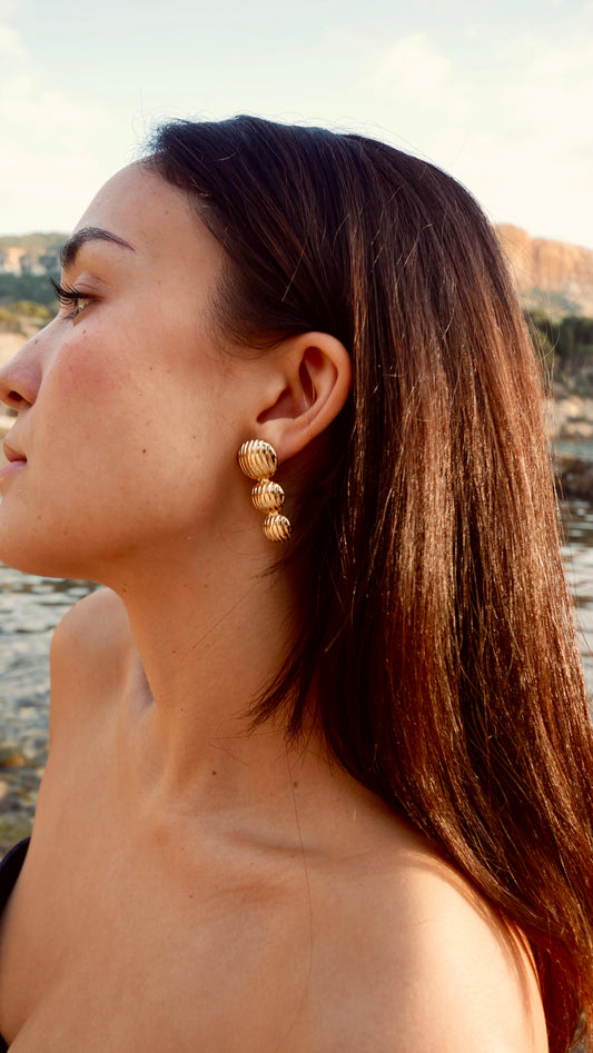 Boucles d’oreilles en Acier Inoxydable - THÉANA