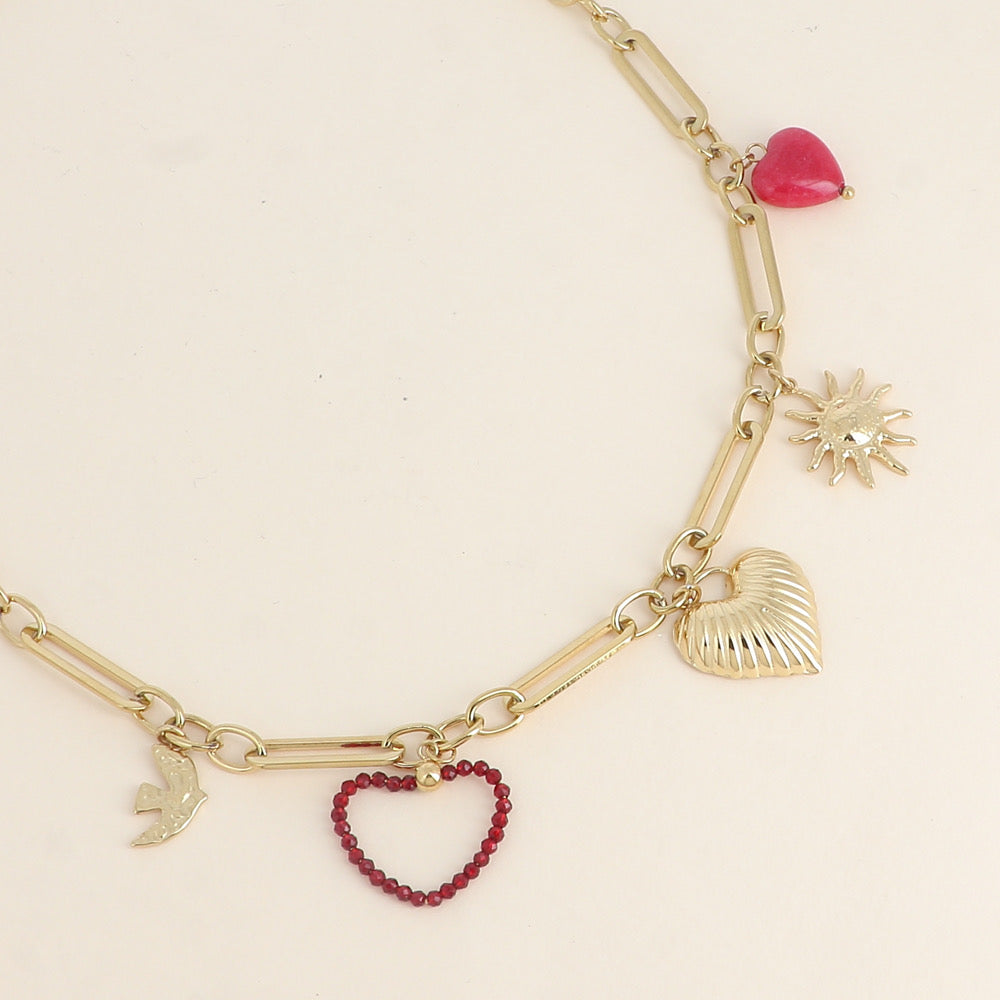 AMOUR - Collier breloque été