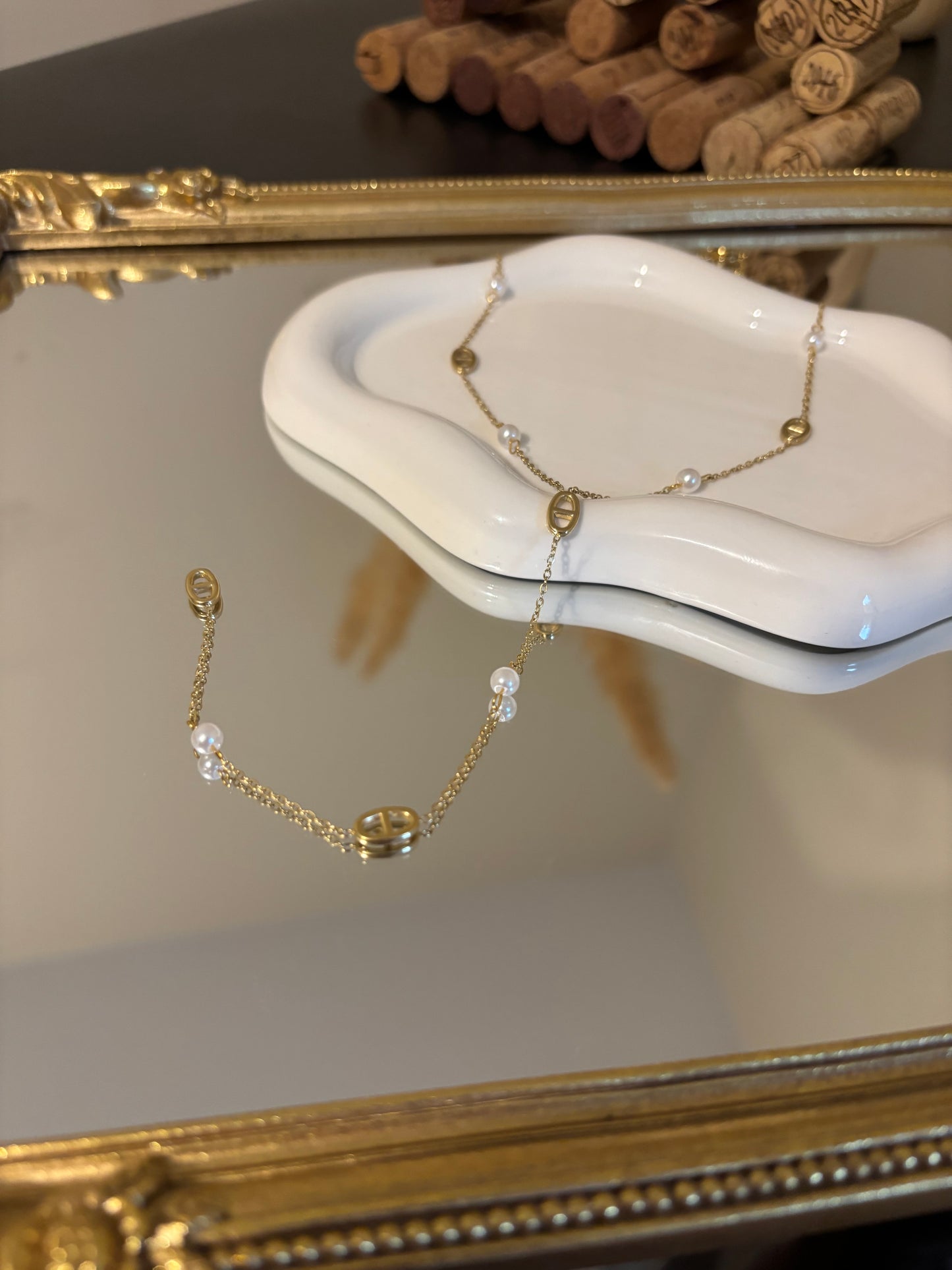 Collier Y Perle BELLA